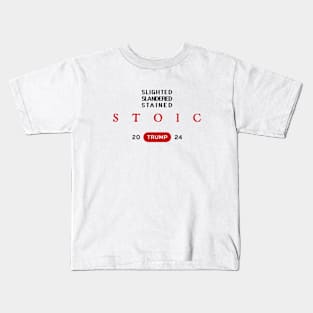 Stoic 2024 - Slighted, Slandered, Stained Kids T-Shirt